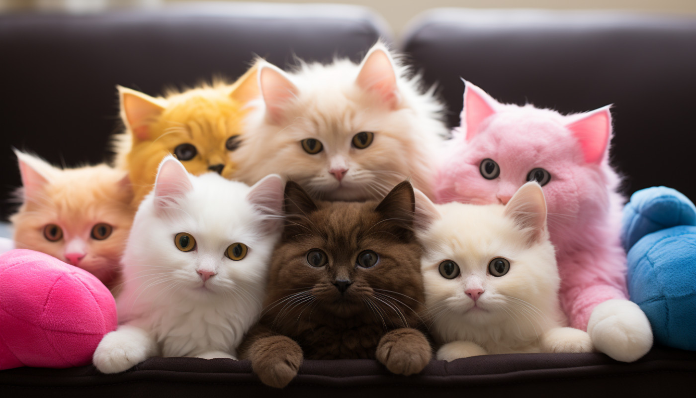 Trousse  chaton kawaii en peluche pompons : l'essentiel à savoir